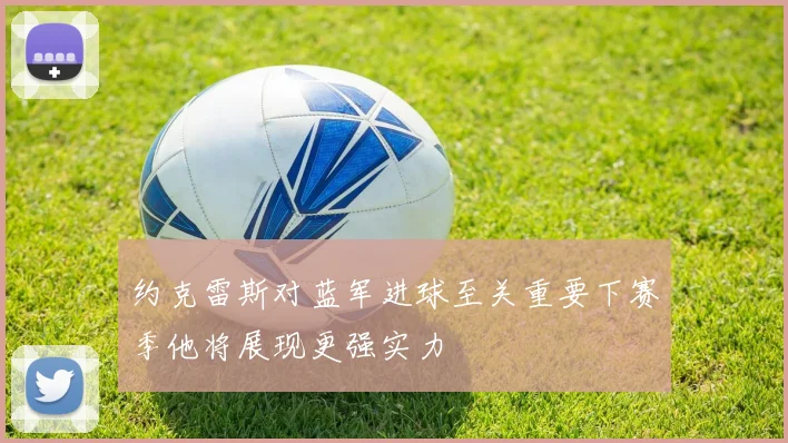 约克雷斯对蓝军进球至关重要下赛季他将展现更强实力